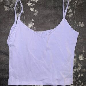 Brandy Melville John Galt Lavender Tank Top One Size